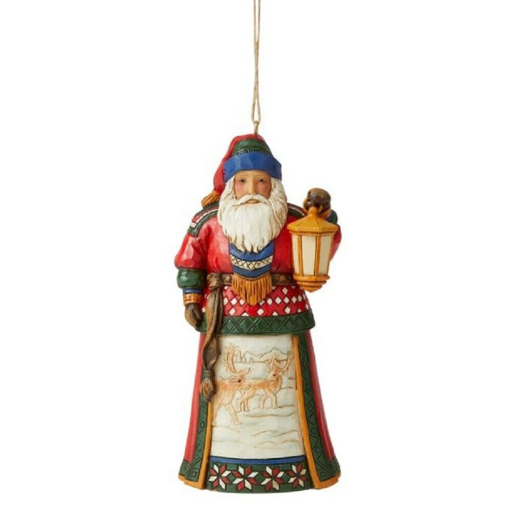 Jim Shore Santa Lapland/Lantern – Christmas KZN