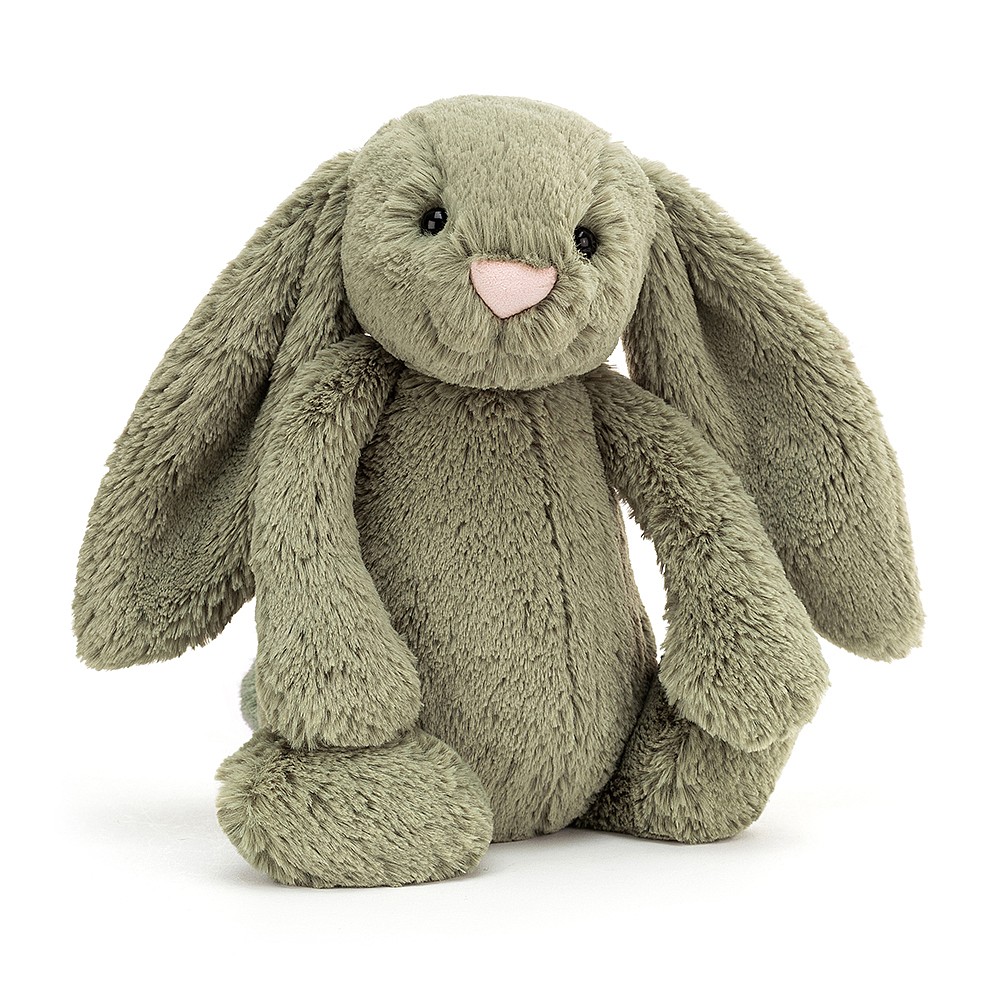 JELLYCAT - Bashful Fern Bunny - Medium - Christmas KZN