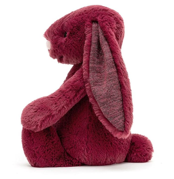 JELLYCAT - Bashful Sparkly Cassis bunny  - Medium - Image 2