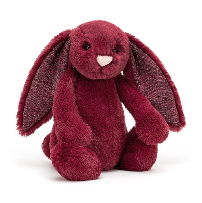 JELLYCAT - Bashful Sparkly Cassis bunny  - Medium