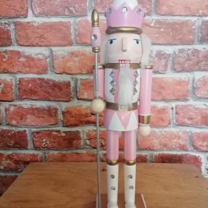 Christmas Nutcracker with Spear 39cm