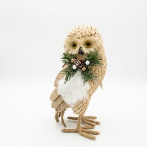 Woven Owl Large