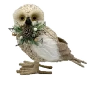 Woven Christmas Owl